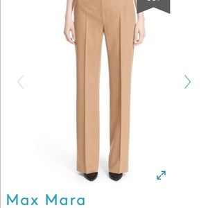 MaxMara camel hair trousers